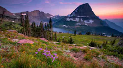 Hidden Lake Trail, Glacier National Park, Montana, USA. Hidden Lake Trail, Logan Pass, Glacier National Park, Montana, USA Hidden Lake Trail, Glacier National Park, Montana, USA. Hidden Lake Trail, Logan Pass, Glacier National Park, Montana, USA