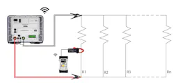 Fig. 3. Equivalent circuit of parallel ground connections.