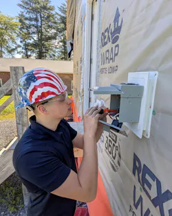 Following his experience at The Mount Academy, Kyle Zumpe has enrolled in an electrical apprenticeship program.