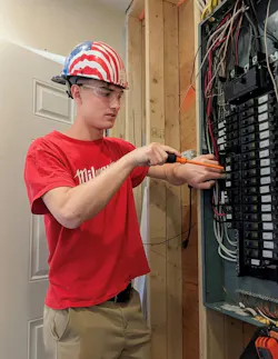 After graduating from The Mount Academy, Dominic Woolston will work for a year with an electrical contractor before deciding on further education.