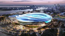 The $1.4-billion “Stadium of the Future” development now being built by the NFL’s Jacksonville Jaguars is the largest project now underway in the city of Jacksonville, Fla. It provided Jackson Electrical Supply with the single largest switchgear order in its history, according to the company.