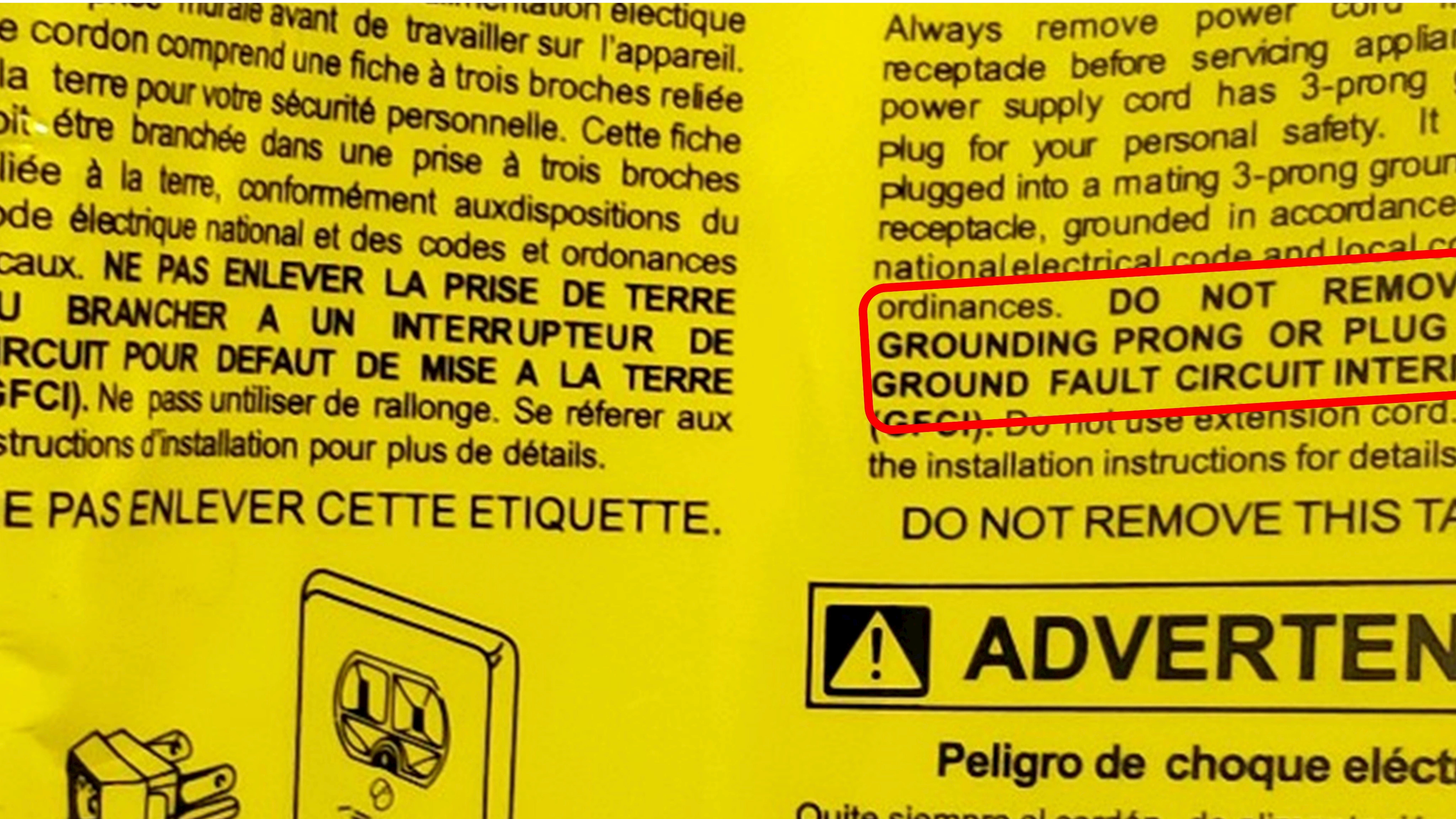 11016 Arc Flash Hazard Warning