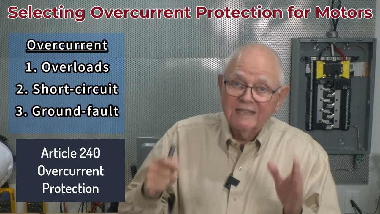 EC&M Tech Talk: Selecting Overcurrent Protection for Motors