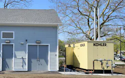 Photo 2. Natural gas generator.