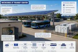Photo 4. Microgrid at transit center.