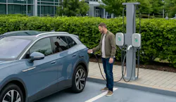 Charger placement and cable reach are key considerations in EV-ready site design. Coordinating pedestal locations, conduit stub-outs, and parking layouts before paving helps prevent costly installation changes.